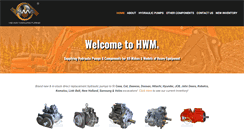 Desktop Screenshot of excavatorhydraulicpumps.com